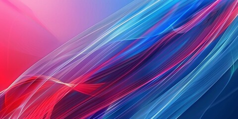 Blue red abstract presentation background with stripes lines