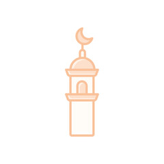 Minaret vector icon