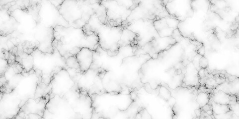 White marble texture Panoramic white background. marble stone texture for design. Natural stone Marble white background wall surface black pattern. White and black marble texture background.