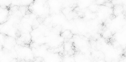 White marble texture Panoramic white background. marble stone texture for design. Natural stone Marble white background wall surface black pattern. White and black marble texture background.