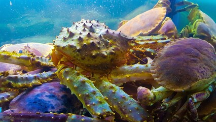 close up of crab