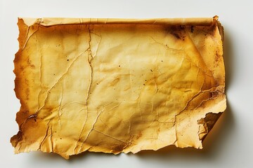 View a stack of yellow sticky notes from a top-down perspective, featuring subtle reflections and transparency effects that elevate the overall presentation.