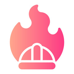 burnout gradient icon