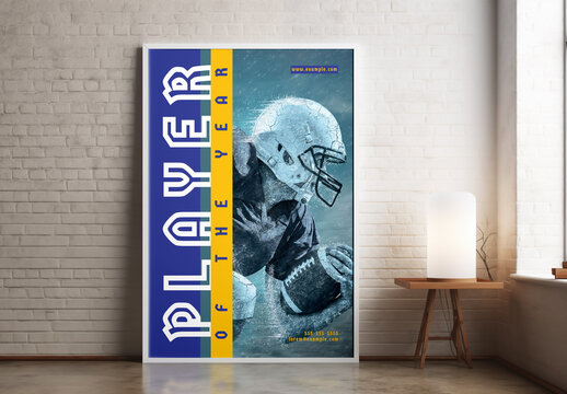 Football Sports Poster