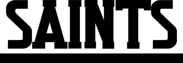 Saints graphic