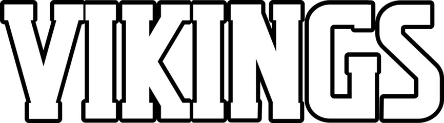 Vikings Team Graphic