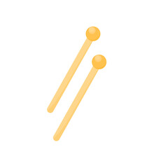 Xylophone Stick Illustration