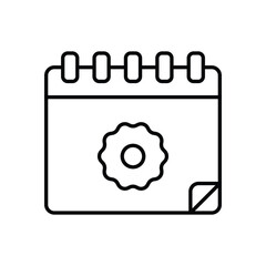 Eid Mubarak vector icon