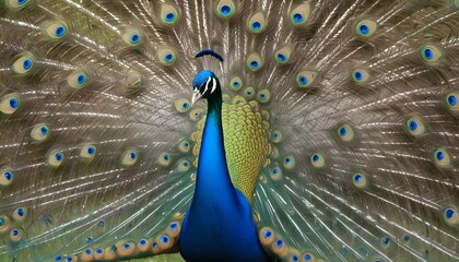 Obraz premium A beautiful peacock