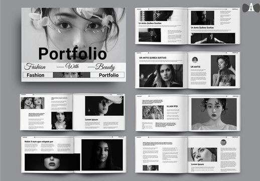 Portfolio Magazine Template