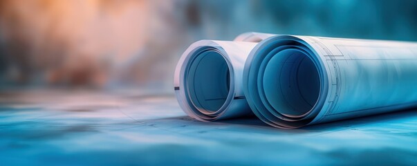 Rolled Up Architectural Blueprints, Construction Plans Drawings, Image Wall Blueprint, Structural Wall Blueprint Image, Architectural Detail, Home Design Plans, Building Design, Engineering Drawings