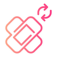 ongoing care gradient icon