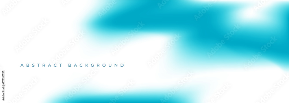 Poster abstract white and blue gradient background. creative gradation banner. blurred soft blend white and