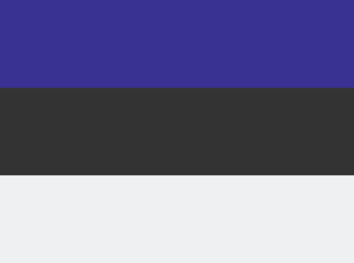 Obraz premium Estonian flag