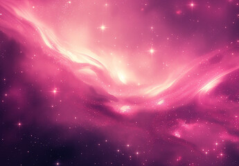 Fototapeta premium Vector realistic cosmic galaxy background