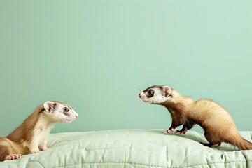 Obraz premium two dogs