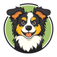 Dog Mascot Logo - Vector Illustration of Dog
