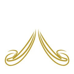 Vintage style dividers collection. Decorative vector elements set.