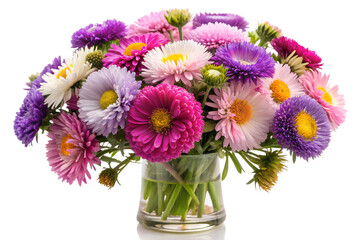 Vibrant Purple Aster Flower