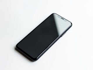 Naklejka premium Smartphone isolated on a white background