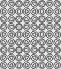 Texture in the form of a gray geometric pattern of triangles arranged in a circle