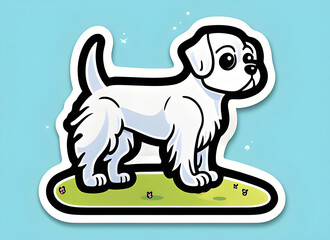 Obraz premium dog generative ai