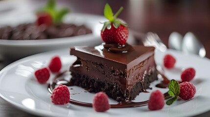 A Delicious Chocolate Dessert