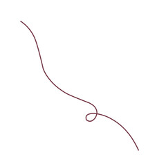 Hand drawn collection of curly swishes, swashes and wavy lines. Vector calligraphy flourishes for text