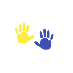 world down syndrome day hand print