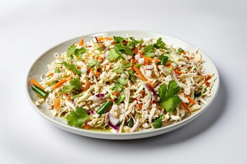 Deweys Albuquerque Coleslaw with Green Chile Spice and Cilantro Garnish