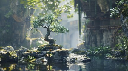 Naklejka premium Illustration of the product being used in a realistic setting, highlighting its features and benefits