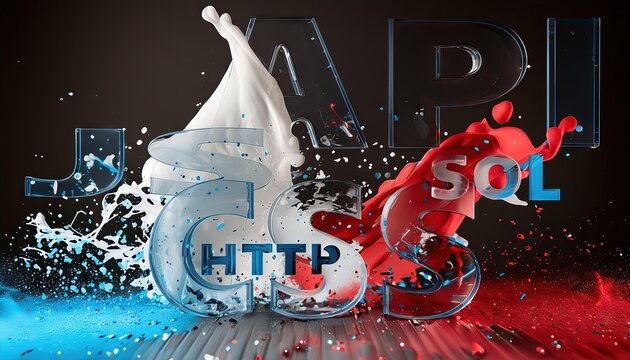 Colorful Programming Language Acronyms and Splash Art