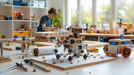 Building the Future  With  Woodworking  Robots