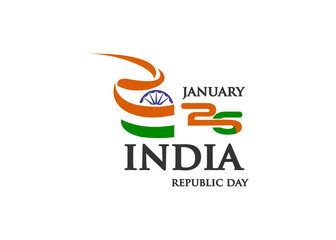india republic day logo design flag