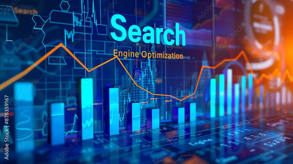 Wall mural boost your website traffic with effective search engine optimization strategies. enhance visibility 