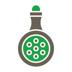 Potion Glyph Two Color Icon