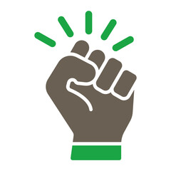 Power Glyph Two Color Icon