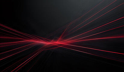 Dark grey background with red glowing lines for social media post, business, advertising events