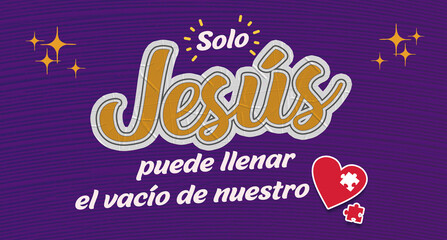 AFICHE CARTEL EVANGELISMO JESUS