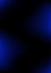 Abstract background. Blurred texture. Mesh gradient. Standard poster size. Background for banner, brochure, booklet. Black and blue. Dark, deep