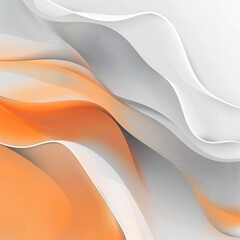 Obraz premium Orange grey white background