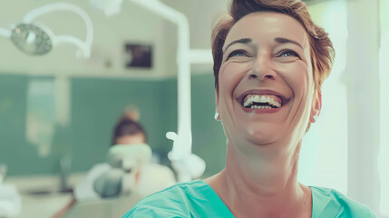Fototapeta premium Dental Clinic Turkey, Dentist Turkey, dental implants
