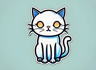 Obraz premium cat generative ai