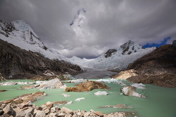Lake in glacier