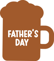 Father's Day Beer Glass Design
