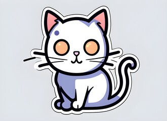 Obraz premium cat generative ai