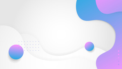 Abstract white and gray color background. geometric shapes background for flyer, poster, brochure, cover
