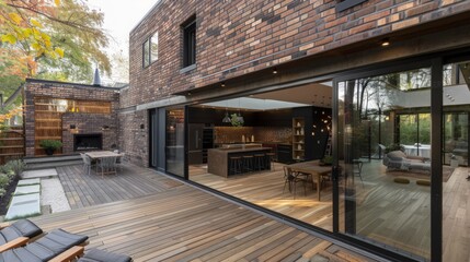 Brick veneers offer the aesthetic benefits of brick while being lightweight and easier to install.