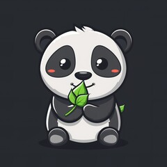 Fototapeta premium Cute Panda illustration
