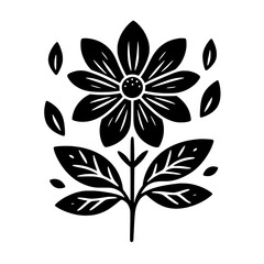 flower vector illustration isolated